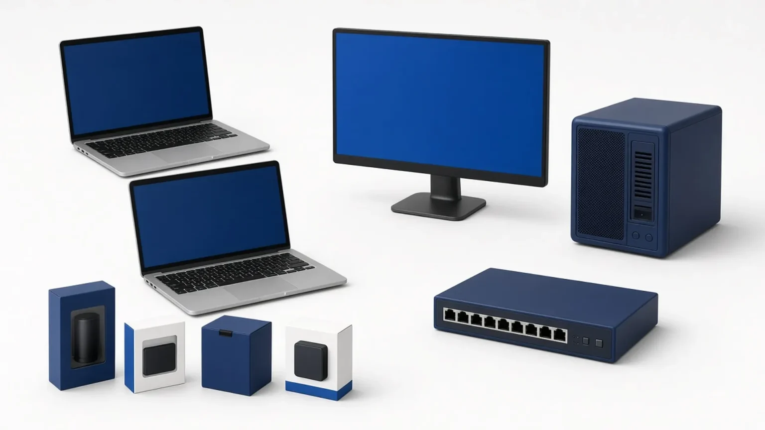 Computer Quest Hardware & Software Solutions – business laptops, monitor, server and network switch